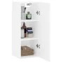 White wall cabinet 34.5x34x90 cm by vidaXL, Sideboards - Ref: Foro24-828836, Price: 48,32 €, Discount: %