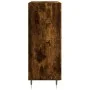 Smoked oak engineered wood sideboard 69.5x34x90 cm by vidaXL, Sideboards - Ref: Foro24-830241, Price: 73,86 €, Discount: %