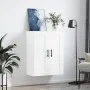 Armario de pared madera de ingeniería blanco 69,5x34x90 cm de vidaXL, Aparadores - Ref: Foro24-830404, Precio: 71,23 €, Descu...