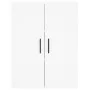 White engineered wood wall cabinet 69.5x34x90 cm by vidaXL, Sideboards - Ref: Foro24-830404, Price: 71,23 €, Discount: %