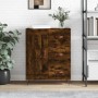 Sideboard aus geräuchertem Eichenholzwerkstoff, 69,5 x 34 x 90 cm von vidaXL, Sideboards - Ref: Foro24-830233, Preis: 67,51 €...