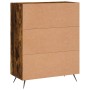 Sideboard aus geräuchertem Eichenholzwerkstoff, 69,5 x 34 x 90 cm von vidaXL, Sideboards - Ref: Foro24-830233, Preis: 67,51 €...