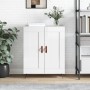 Hochglanzweißes Sperrholz-Sideboard 69,5 x 34 x 90 cm von vidaXL, Sideboards - Ref: Foro24-830166, Preis: 69,76 €, Rabatt: %