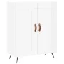 Glossy white plywood sideboard 69.5x34x90 cm by vidaXL, Sideboards - Ref: Foro24-830166, Price: 69,08 €, Discount: %
