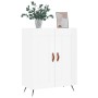 Hochglanzweißes Sperrholz-Sideboard 69,5 x 34 x 90 cm von vidaXL, Sideboards - Ref: Foro24-830166, Preis: 69,76 €, Rabatt: %