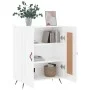 Hochglanzweißes Sperrholz-Sideboard 69,5 x 34 x 90 cm von vidaXL, Sideboards - Ref: Foro24-830166, Preis: 68,86 €, Rabatt: %