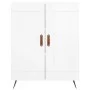 Hochglanzweißes Sperrholz-Sideboard 69,5 x 34 x 90 cm von vidaXL, Sideboards - Ref: Foro24-830166, Preis: 68,86 €, Rabatt: %