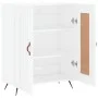 Hochglanzweißes Sperrholz-Sideboard 69,5 x 34 x 90 cm von vidaXL, Sideboards - Ref: Foro24-830166, Preis: 68,86 €, Rabatt: %