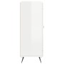 Glossy white plywood sideboard 69.5x34x90 cm by vidaXL, Sideboards - Ref: Foro24-830166, Price: 69,76 €, Discount: %
