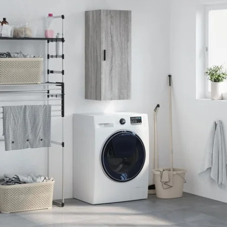 Sonoma gray wall cabinet 34.5x34x90 cm by vidaXL, Sideboards - Ref: Foro24-828874, Price: 55,33 €, Discount: %