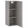 Sonoma grauer Wandschrank 34,5x34x90 cm von vidaXL, Sideboards - Ref: Foro24-828874, Preis: 55,33 €, Rabatt: %