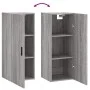Sonoma grauer Wandschrank 34,5x34x90 cm von vidaXL, Sideboards - Ref: Foro24-828874, Preis: 55,33 €, Rabatt: %