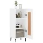 Engineered wood white sideboard 34.5x34x90 cm by vidaXL, Sideboards - Ref: Foro24-830460, Price: 63,09 €, Discount: %
