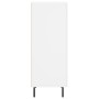 Aparador madera de ingeniería blanco 34,5x34x90 cm de vidaXL, Aparadores - Ref: Foro24-830460, Precio: 63,84 €