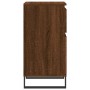 Oak brown engineered wood sideboard 40x35x70 cm by vidaXL, Sideboards - Ref: Foro24-831178, Price: 46,83 €, Discount: %