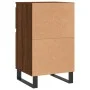 Oak brown engineered wood sideboard 40x35x70 cm by vidaXL, Sideboards - Ref: Foro24-831178, Price: 46,38 €, Discount: %
