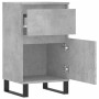 Sideboards 2 Stück betongraues Holzwerkstoff 40x35x70 cm von vidaXL, Sideboards - Ref: Foro24-831173, Preis: 74,48 €, Rabatt: %