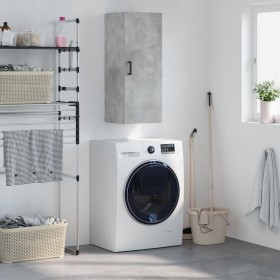 Concrete gray wall cabinet 34.5x34x90 cm by vidaXL, Sideboards - Ref: Foro24-828856, Price: 46,19 €, Discount: %