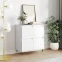 Sideboard aus glänzendem weißem Sperrholz 60x35x70 cm von vidaXL, Sideboards - Ref: Foro24-831206, Preis: 74,28 €, Rabatt: %