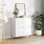 Sideboard aus glänzendem weißem Sperrholz 60x35x70 cm von vidaXL, Sideboards - Ref: Foro24-831206, Preis: 75,26 €, Rabatt: %