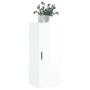 Armario de pared blanco brillante 34,5x34x90 cm de vidaXL, Aparadores - Ref: Foro24-828870, Precio: 58,78 €, Descuento: %
