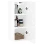 Armario de pared blanco brillante 34,5x34x90 cm de vidaXL, Aparadores - Ref: Foro24-828870, Precio: 58,87 €, Descuento: %