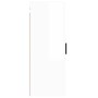 Armario de pared blanco brillante 34,5x34x90 cm de vidaXL, Aparadores - Ref: Foro24-828870, Precio: 58,78 €, Descuento: %