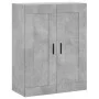 Concrete gray engineered wood wall cabinet 69.5x34x90 cm by vidaXL, Sideboards - Ref: Foro24-830400, Price: 65,33 €, Discount: %