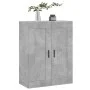 Concrete gray engineered wood wall cabinet 69.5x34x90 cm by vidaXL, Sideboards - Ref: Foro24-830400, Price: 65,33 €, Discount: %