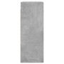 Betongrauer Wandschrank aus Holzwerkstoff, 69,5 x 34 x 90 cm von vidaXL, Sideboards - Ref: Foro24-830400, Preis: 65,55 €, Rab...