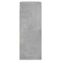 Concrete gray engineered wood wall cabinet 69.5x34x90 cm by vidaXL, Sideboards - Ref: Foro24-830400, Price: 65,33 €, Discount: %