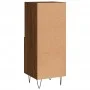 Oak brown engineered wood sideboard 34.5x34x90 cm by vidaXL, Sideboards - Ref: Foro24-828667, Price: 51,47 €, Discount: %