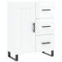 Hochglanzweißes Sperrholz-Sideboard 69,5 x 34 x 90 cm von vidaXL, Sideboards - Ref: Foro24-830286, Preis: 110,47 €, Rabatt: %