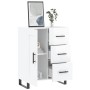 Hochglanzweißes Sperrholz-Sideboard 69,5 x 34 x 90 cm von vidaXL, Sideboards - Ref: Foro24-830286, Preis: 110,47 €, Rabatt: %