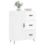 Hochglanzweißes Sperrholz-Sideboard 69,5 x 34 x 90 cm von vidaXL, Sideboards - Ref: Foro24-830230, Preis: 99,28 €, Rabatt: %