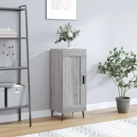 Sonoma gray engineered wood sideboard 34.5x34x90 cm by vidaXL, Sideboards - Ref: Foro24-830466, Price: 62,92 €, Discount: %
