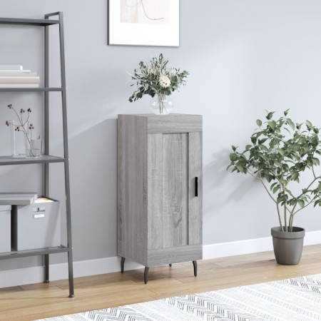 Sonoma gray engineered wood sideboard 34.5x34x90 cm by vidaXL, Sideboards - Ref: Foro24-830466, Price: 63,66 €, Discount: %