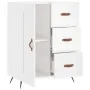 Hochglanzweißes Sperrholz-Sideboard 69,5 x 34 x 90 cm von vidaXL, Sideboards - Ref: Foro24-830230, Preis: 99,28 €, Rabatt: %