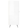 Hochglanzweißes Sperrholz-Sideboard 69,5 x 34 x 90 cm von vidaXL, Sideboards - Ref: Foro24-830230, Preis: 100,54 €, Rabatt: %