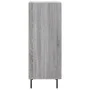 Sonoma gray engineered wood sideboard 34.5x34x90 cm by vidaXL, Sideboards - Ref: Foro24-830466, Price: 62,92 €, Discount: %