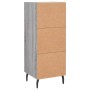 Sonoma gray engineered wood sideboard 34.5x34x90 cm by vidaXL, Sideboards - Ref: Foro24-830466, Price: 63,66 €, Discount: %