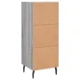 Sonoma gray engineered wood sideboard 34.5x34x90 cm by vidaXL, Sideboards - Ref: Foro24-830466, Price: 62,92 €, Discount: %