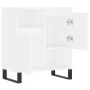 Sideboard aus weißem Sperrholz 60x35x70 cm von vidaXL, Sideboards - Ref: Foro24-831196, Preis: 58,78 €, Rabatt: %