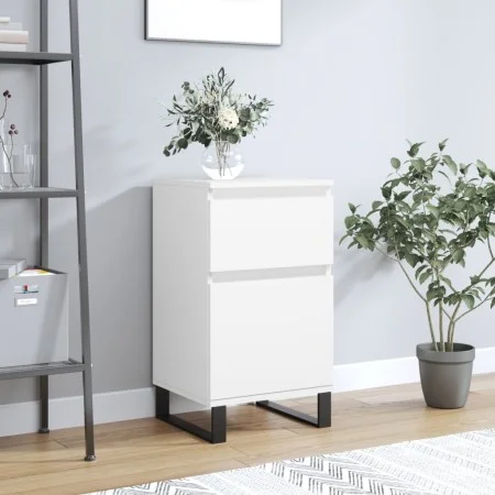 White engineered wood sideboard 40x35x70 cm by vidaXL, Sideboards - Ref: Foro24-831164, Price: 56,39 €, Discount: %