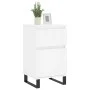 White engineered wood sideboard 40x35x70 cm by vidaXL, Sideboards - Ref: Foro24-831164, Price: 56,39 €, Discount: %