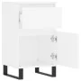 White engineered wood sideboard 40x35x70 cm by vidaXL, Sideboards - Ref: Foro24-831164, Price: 56,39 €, Discount: %