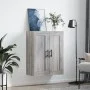 Armario de pared madera ingeniería gris Sonoma 69,5x34x90 cm de vidaXL, Aparadores - Ref: Foro24-830410, Precio: 53,81 €, Des...