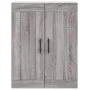 Armario de pared madera ingeniería gris Sonoma 69,5x34x90 cm de vidaXL, Aparadores - Ref: Foro24-830410, Precio: 53,81 €, Des...