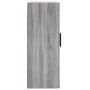 Armario de pared madera ingeniería gris Sonoma 69,5x34x90 cm de vidaXL, Aparadores - Ref: Foro24-830410, Precio: 54,26 €