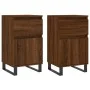 Sideboards 2 pcs oak brown engineered wood 40x35x70 cm by vidaXL, Sideboards - Ref: Foro24-831179, Price: 72,45 €, Discount: %